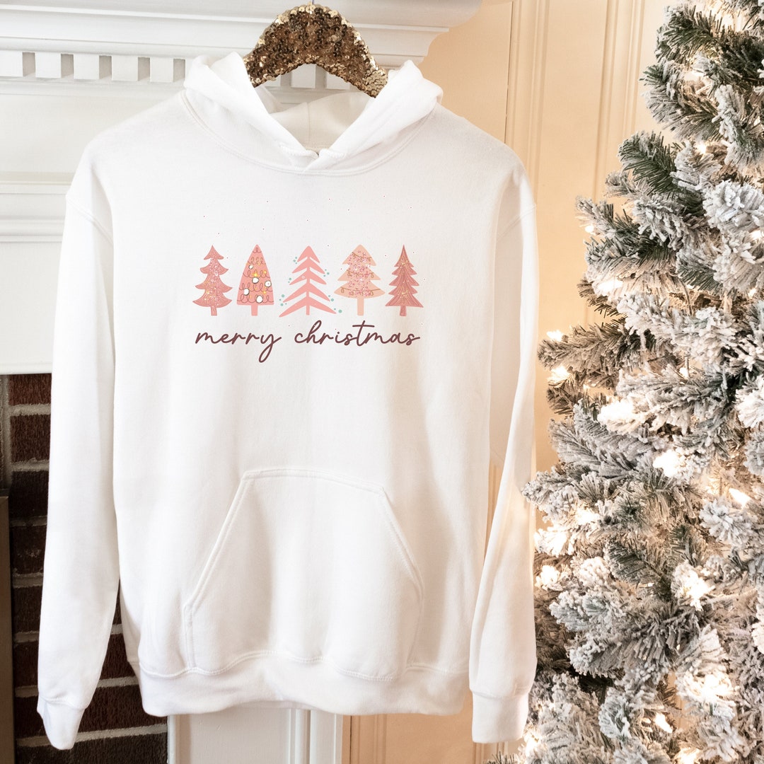 Damen Hoodie Pulli Mit Weihnachtsbaum All The Jingle Damen