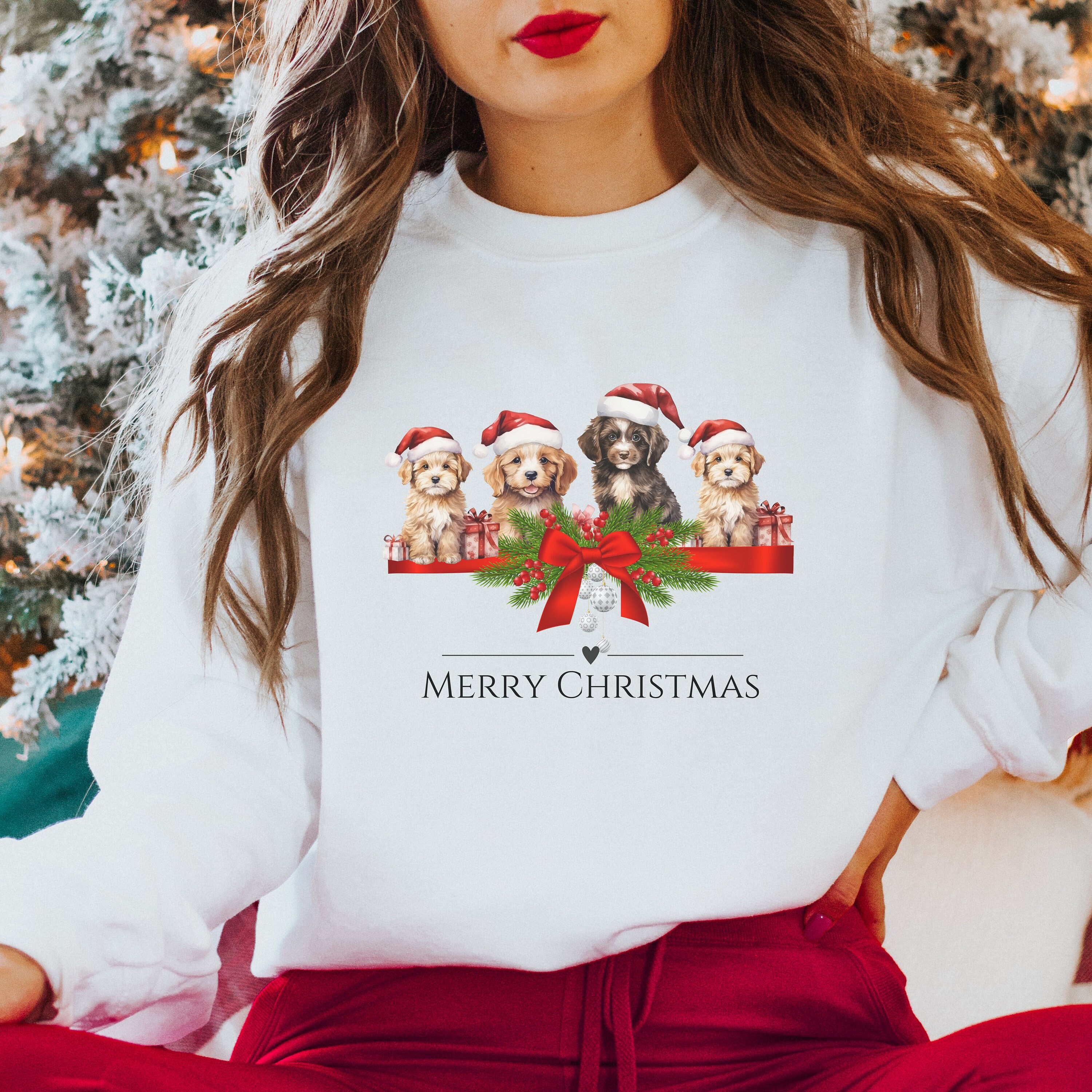 Shih Tzu Holiday Shirt/Sweatshirt Shih Tzu Holiday Shirt/Sweatshirt