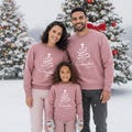 Personalized Christmas sweater for children, matching mom and dad mini sweaters, Christmas family, Christmas family sweaters and sweatshirts product logo