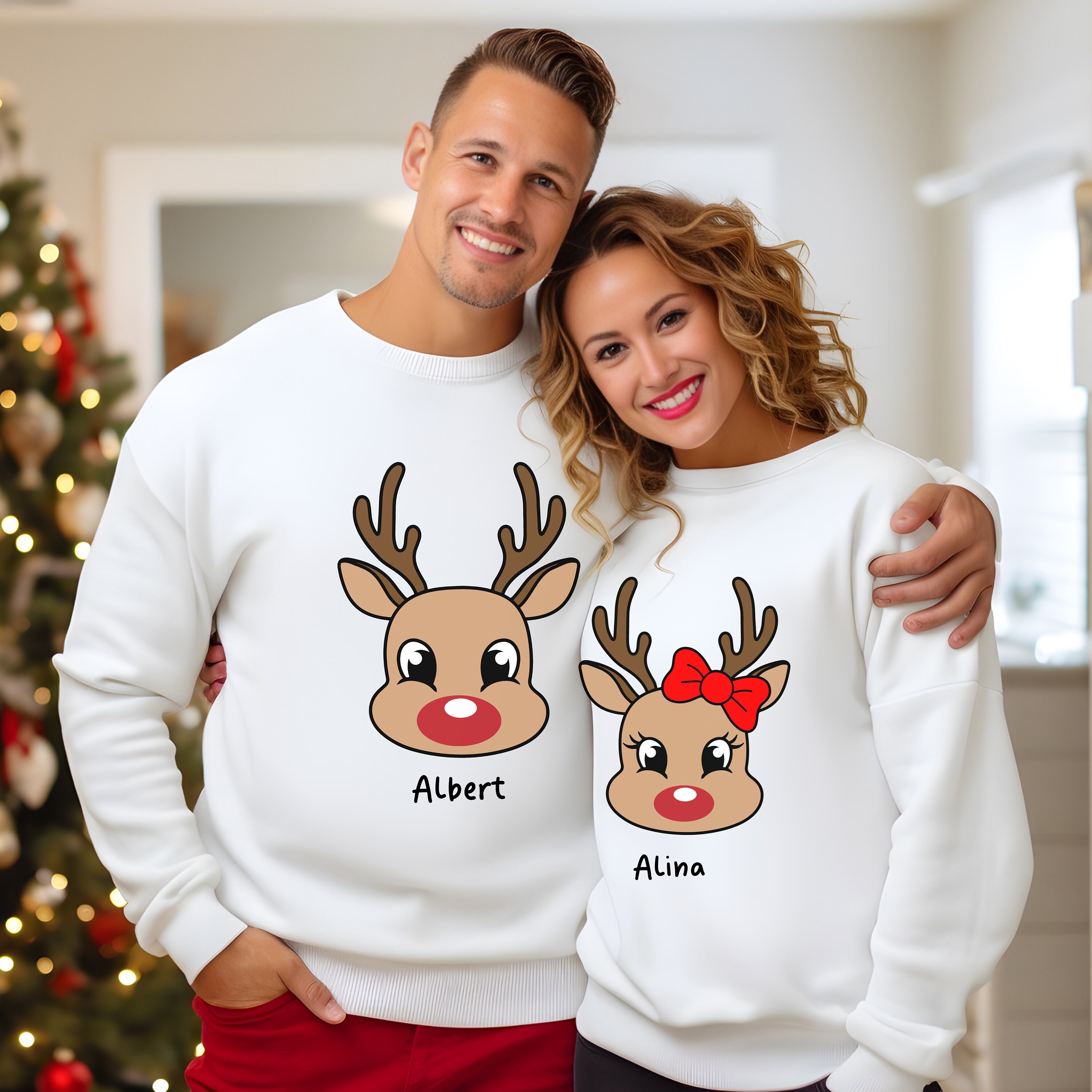 Couple holiday sweaters sale