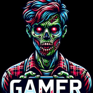Zombie gamer Png download