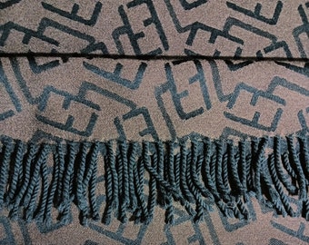 Free shipping Fendi wool scarf  (15"x58") A310