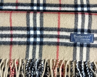 Free shipping Burberrys lambswool  scarf  (12"x58") A317