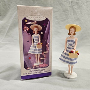 Hallmark Keepsake Barbie Midge Suburban Shopper 35th Anniversary