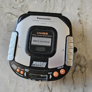 Panasonic　SHOCK WAVE　SL-SW960V　 本体のみ Amazon.com: Panasonic SL-SW960V Water Resistant Portable CD
