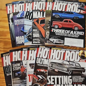 Vintage Hot Rod Magazine - Etsy