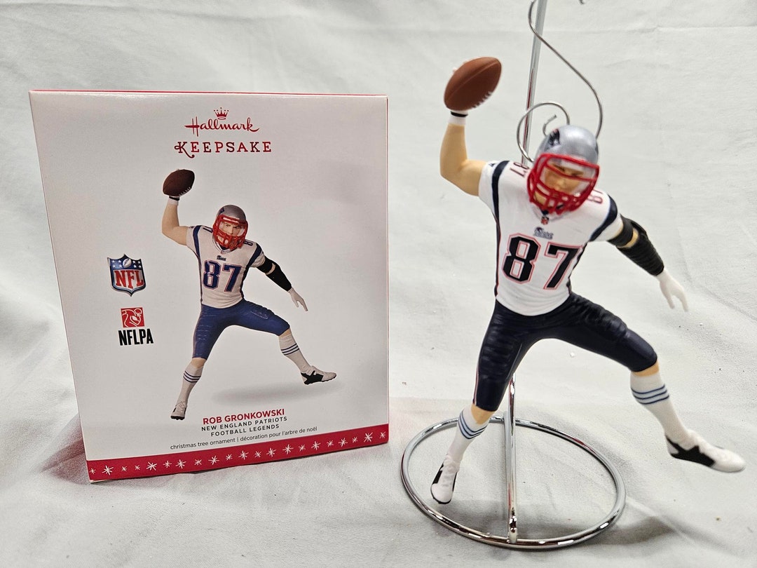 Rare Hallmark Keepsake Football Legends, Rob Gronkowski, NFL Christmas