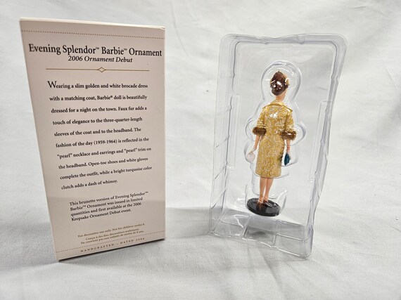Hallmark Keepsake Barbie Evening Splendor 2006 Ornament Debut