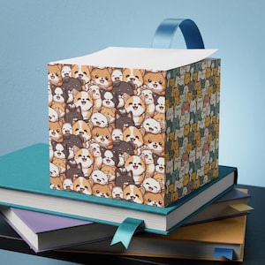 Kawaii Cats Sticky Note Cube 3M Notepad for Cat Lovers