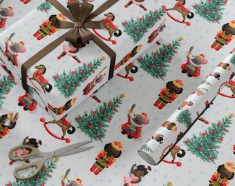 Wrap, African American Nutcracker Wrapping Paper for Holidays