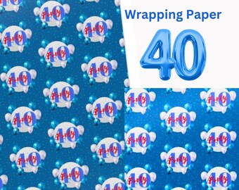 Spiderman, Gift Wrap Pack, 2 Wrapping Sheets, 2 Matching Tags And 2 Blue Pull Bows, Packaged In - View #6