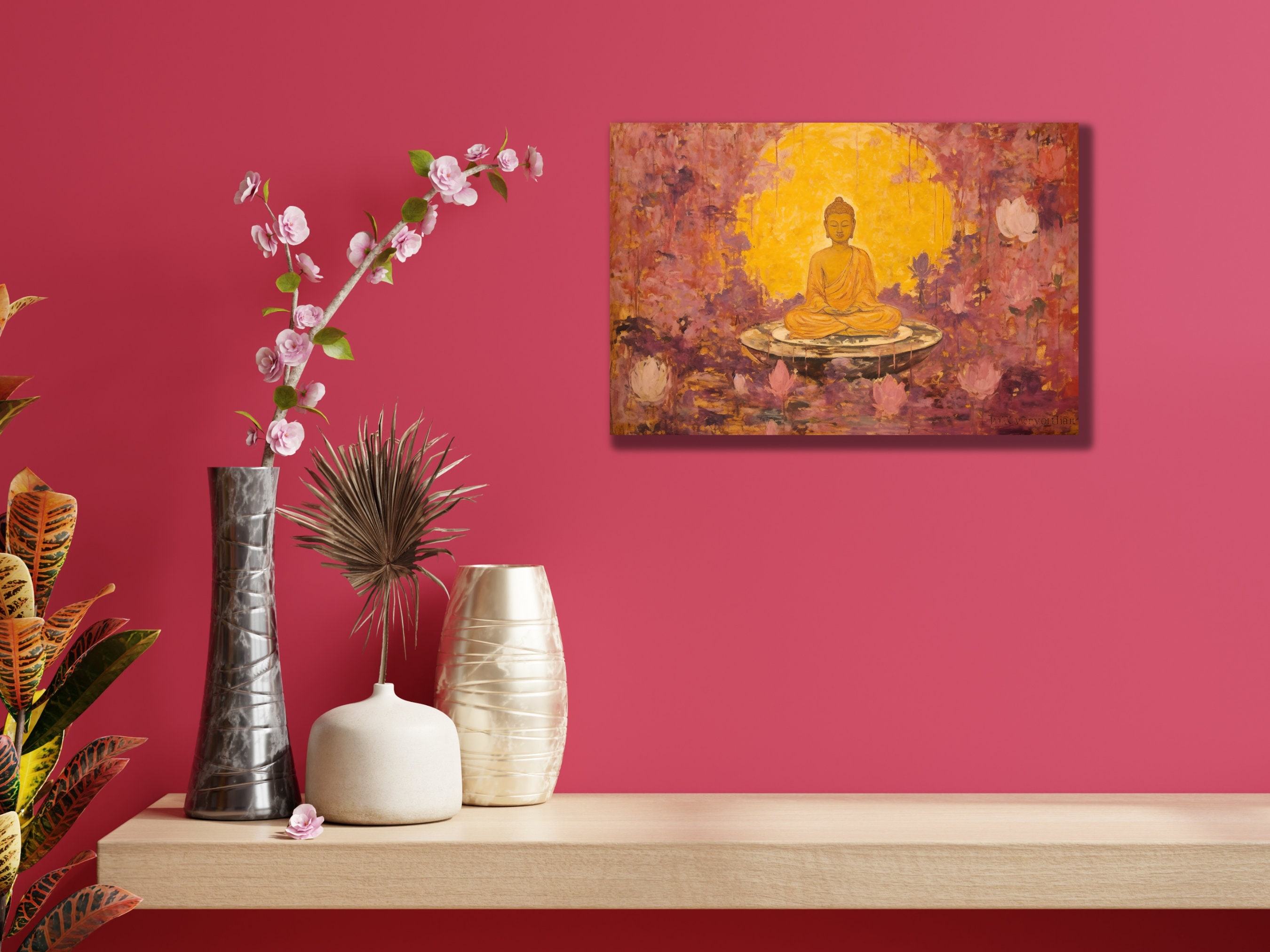 Buddha Wall Art Peaceful & Zen Wall Decor for Your Home Etsy
