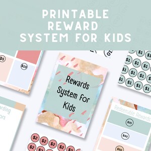 Printable Reward System for Kids Chore Chart Kids Chore - Etsy