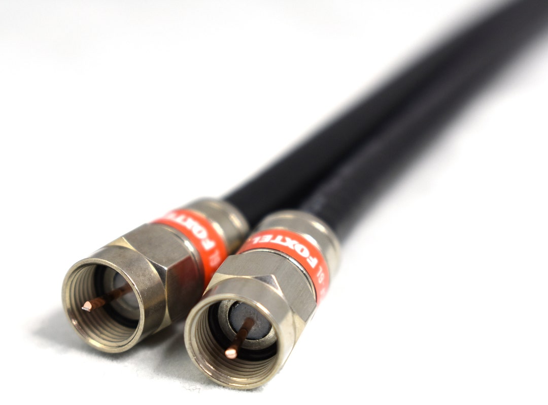 Belden Siamese RG6 Quad Shield Coax Satellite Cable Foxtel Approved 0