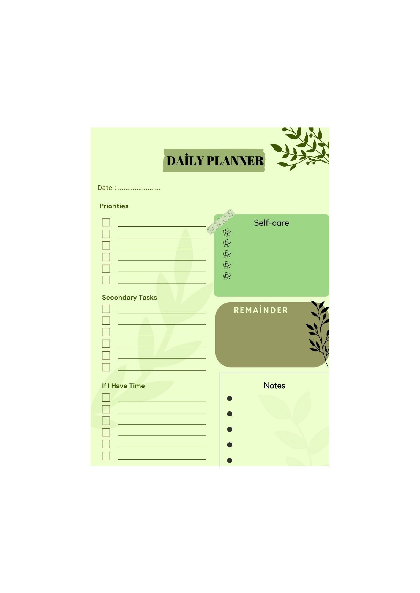 Digital Planner Goodnotes Planner Daily Digital Planner Etsy