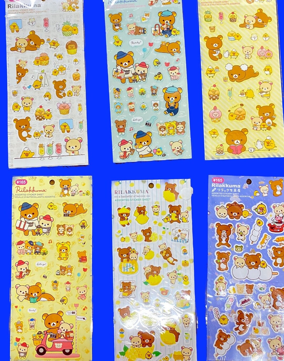 Japanese Stickers Cute Kawaii Animal Stickers Etsy
