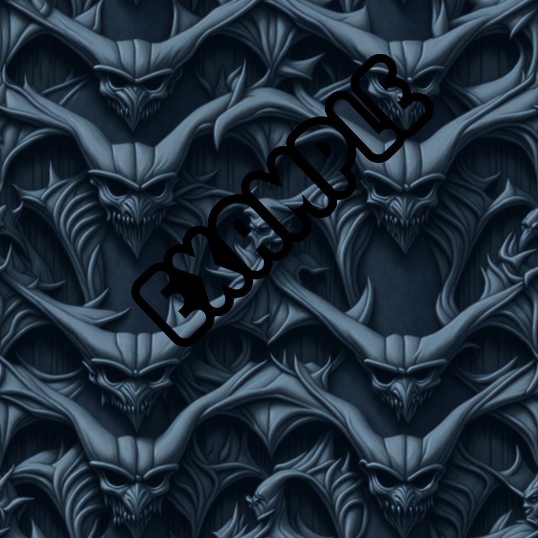 Gargoyle Seamless Pattern - Etsy