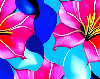 Floral Batik Design Collection No 1