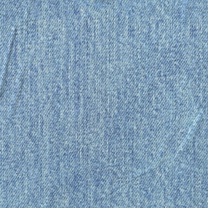 Faux Denim Printed DBP Knit Stretch Fabric l Double Brushed Polyester Spandex Fabric