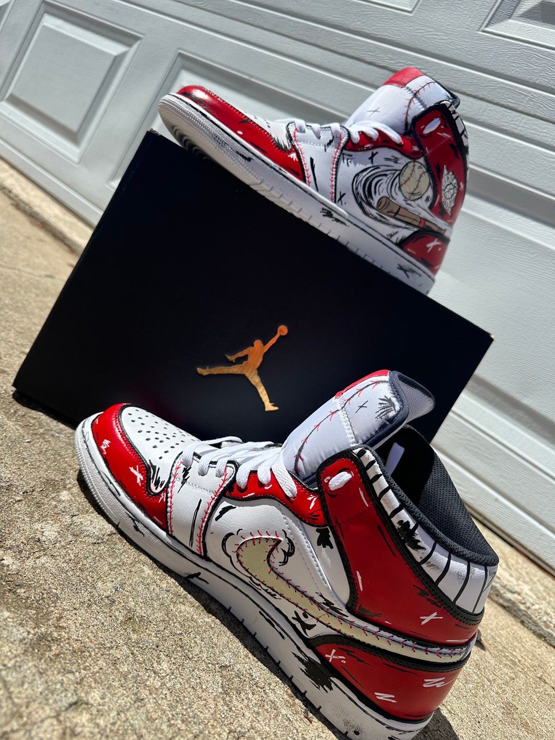 custom jordan flights