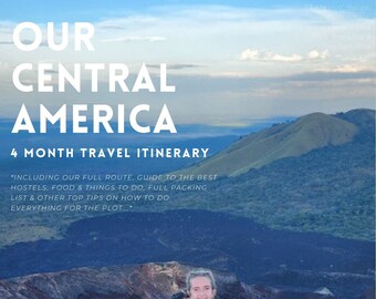 Guía completa de viajes de 4 meses a Centroamérica: explore desde México hasta San Blas: ¡hostales, transporte, comida y las mejores recomendaciones!