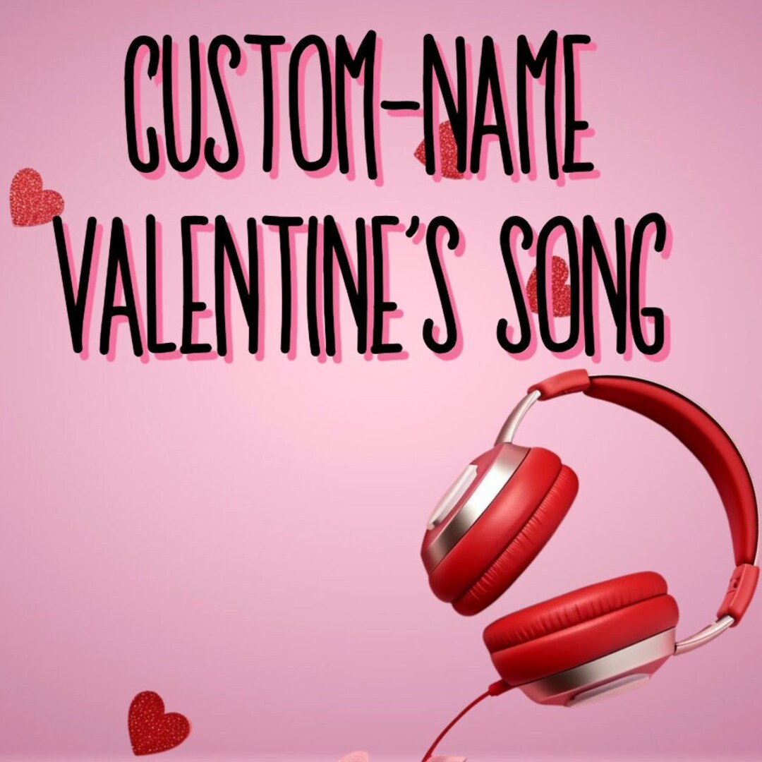 Personalized Gift, Music, Valentines Day, Valentines Gifts for Her