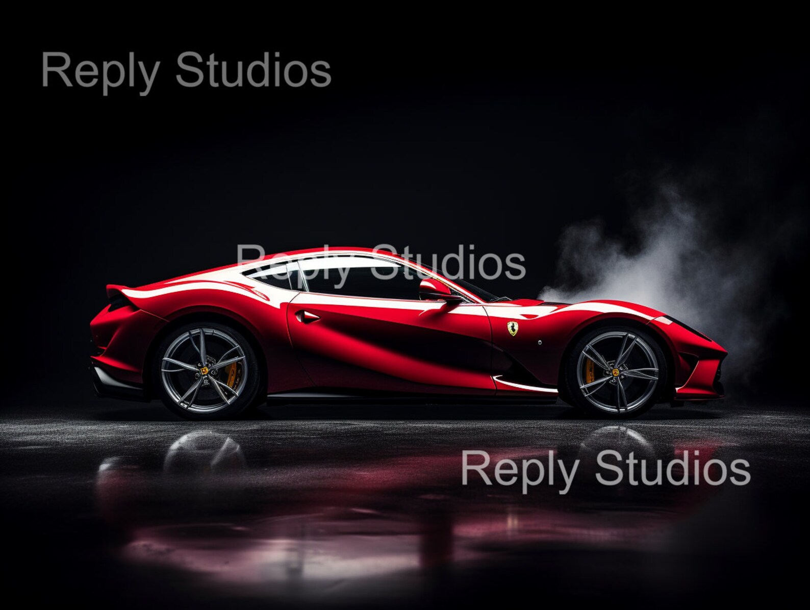 Luxurious Car Backdrop Set - 25 Pieces | Premium Quality Design ...