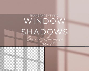 100+ Window Shadow Overlays Clipart – High-Resolution Transparent PNGs for Photography & Digital Art | Instant Download