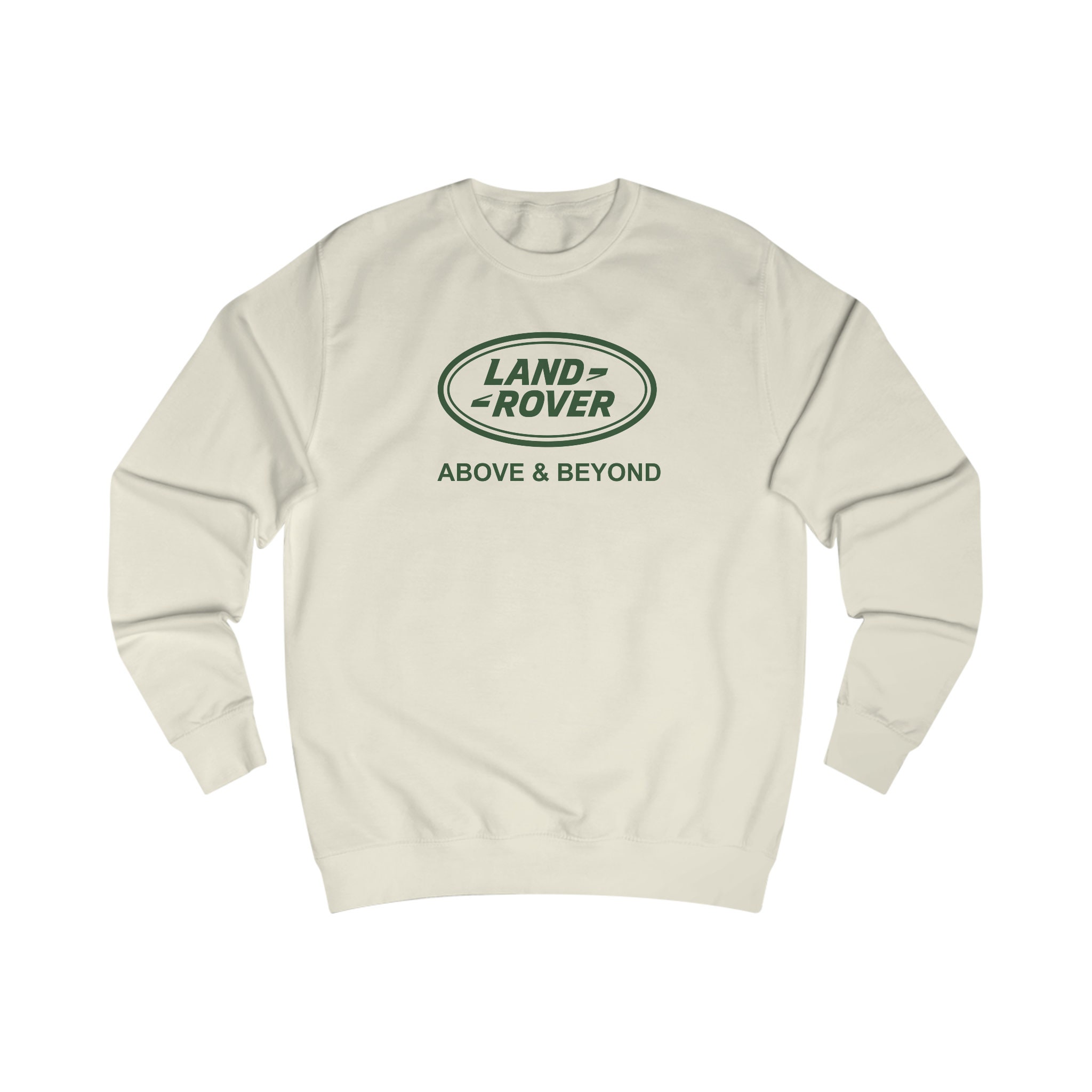 Land Rover Above and Beyond Men s Sweatshirt Etsy UK
