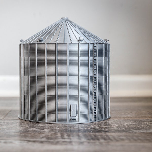 1/64 40,000 bushel Grain bin 3d Printed