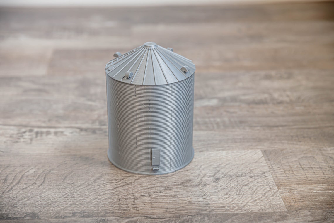 1/64 10,000 Bushel Grain Bin 3d Printed Etsy