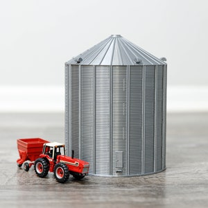 1/64 25,000 bushel Grain bin 3d Printed