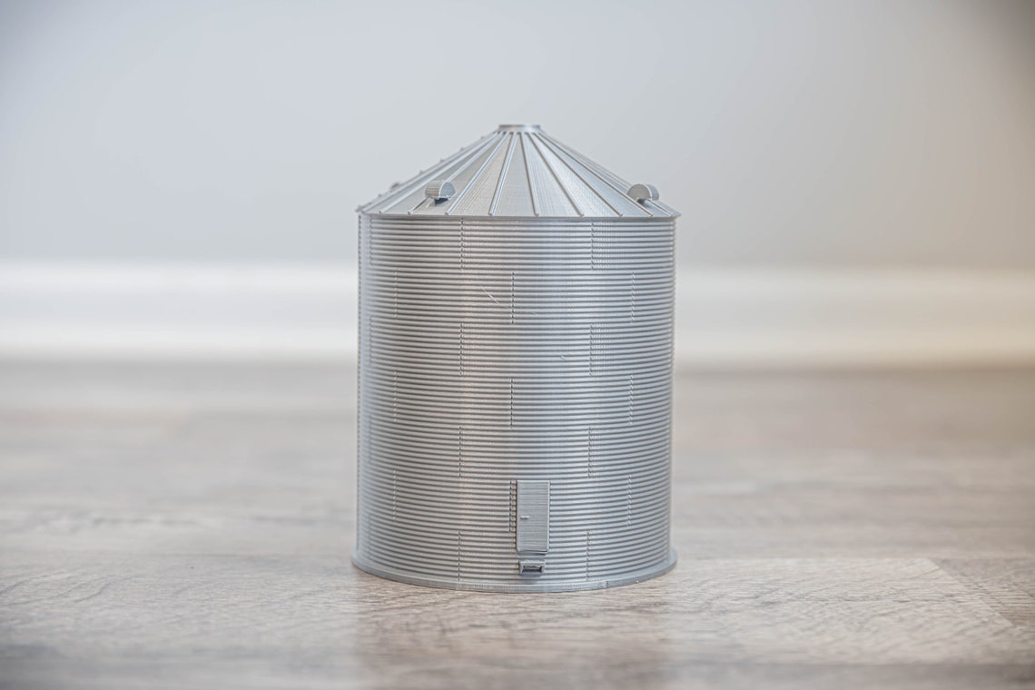 1/64 10,000 Bushel Grain Bin 3d Printed Etsy