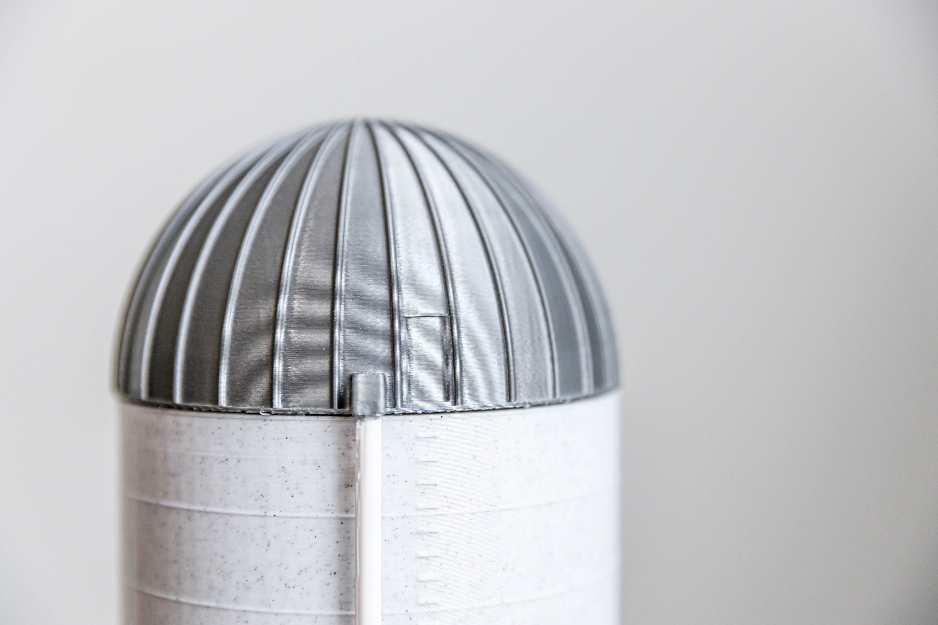 1/64 Farm Concrete Silo Toy 3d Printed - Etsy