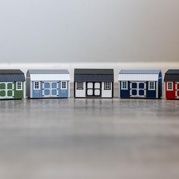 1/64 or 1/32  Lofted Mini Barn (Side Doors)