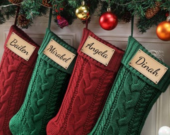 Personalized 2025 Family Christmas Stockings, Custom Stocking with Name, Holiday Decor Gift, Christmas gifts
