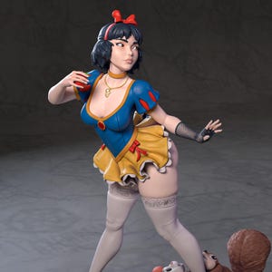 SNOW WHITE 18yo STL For 3D Printing