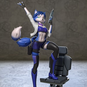 Crystal star fox - Etsy 日本