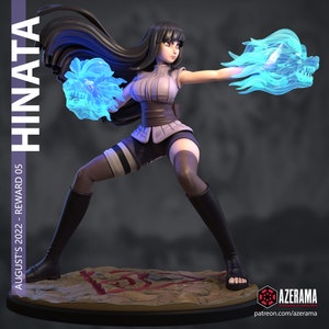 Hinata from Naruto The Last Movie 3D Print Model