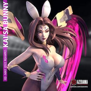 KAISA BUNNY 18yo STL For 3D printing