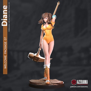 DIANE 18yo STL Ready for 3D Printing