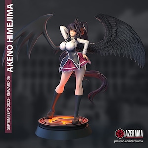 AKENO HIMEJIMA 18yo STL for 3D printing