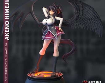 AKENO HIMEJIMA 18yo STL for 3D printing