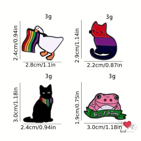 Safe Person LGBTQ Enamel Pin - Rainbow Ally Brooch For Pride Month, Coming Out Gifts & Community Support