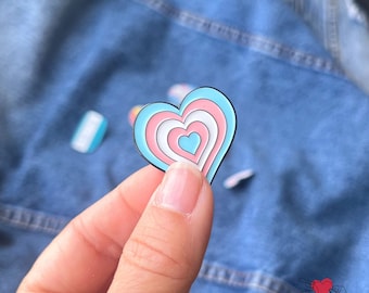 Pride Transgender Enamel Pin Trans Rainbow Trans Juice Trans Right Trans Pride Month LGBTQ Pride Pin Gift LGBTQ+ Pin Queer Pride Respect Pin