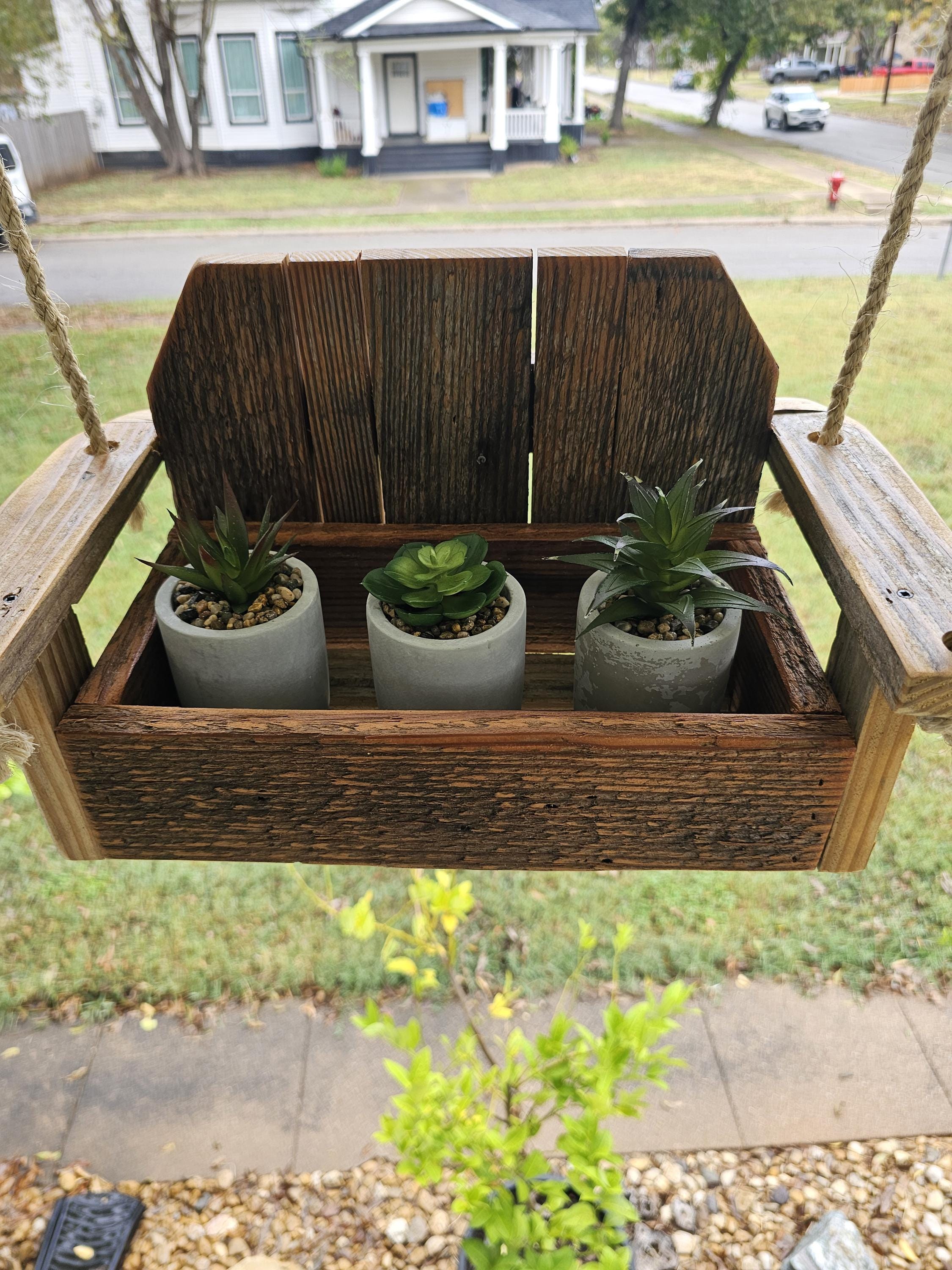 barrels planters 65-70cm Rustic Full Barrel Oak Tree Planter – Woven Wood main image 1