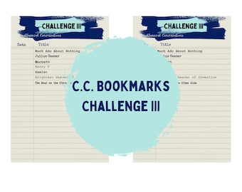 Classical Conversations Challenge III-bladwijzers (digitale download)