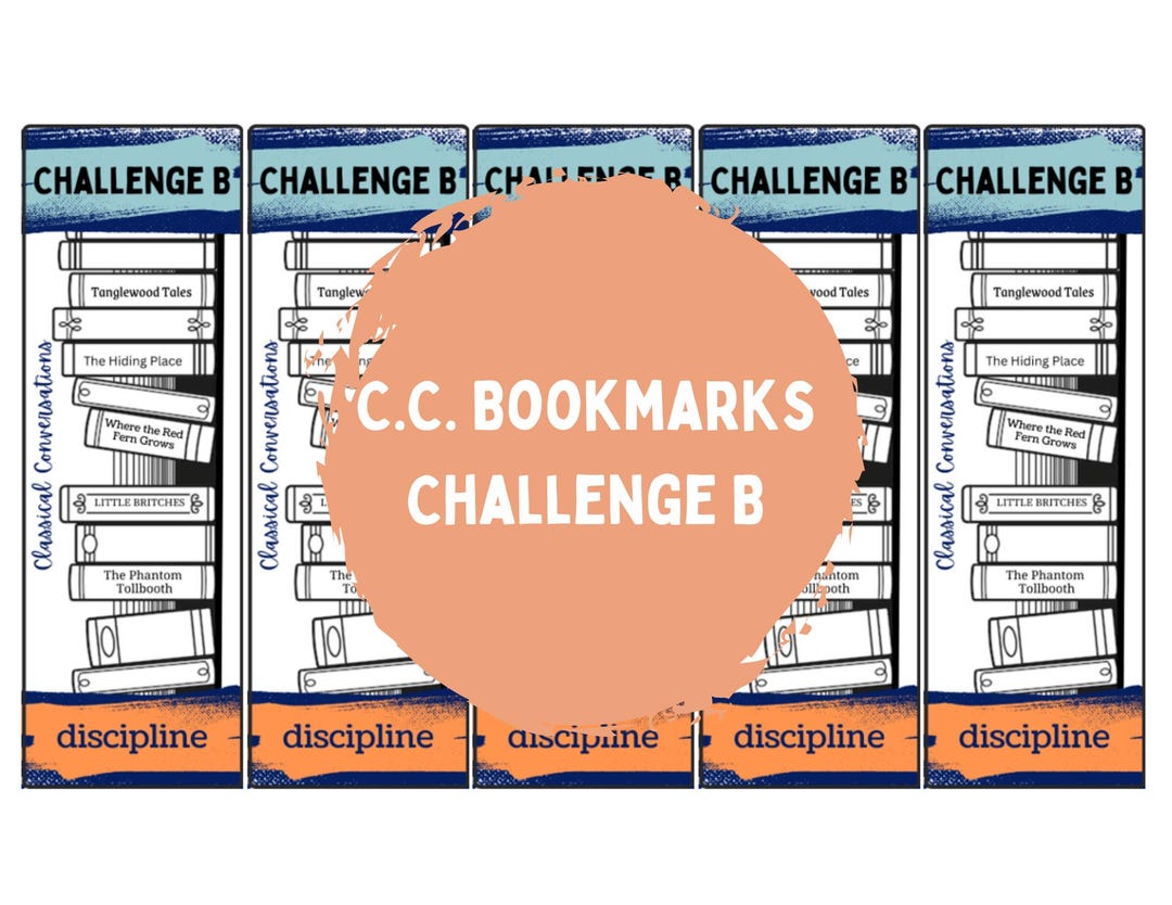 Challenge B Bookmark: Classical Conversations Exposition Tracker ...