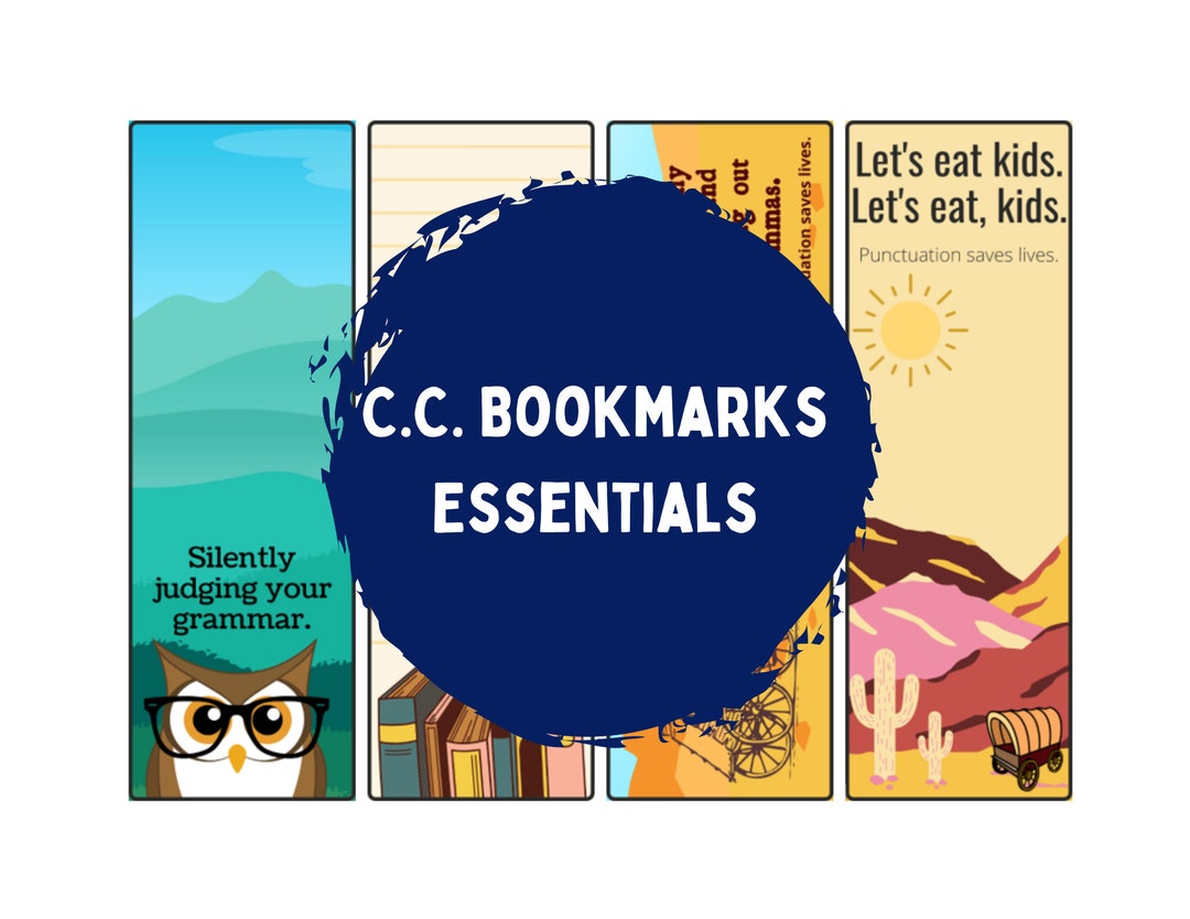 Grammar Bookmarks. Funny Bookmarks. English Grammar Jokes. Etsy