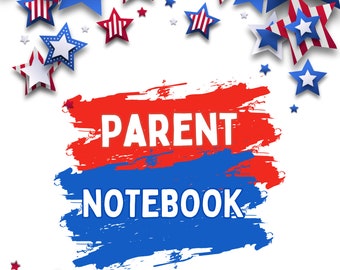 Parent Notebook. Orientation notebook/handbook cover.